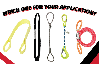 Web, Round, Wire Rope, Chain, or HMPE? Choosing the Right Sling for the Job