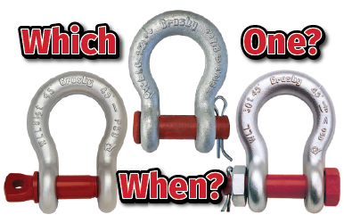 Which Shackle Do You Need?